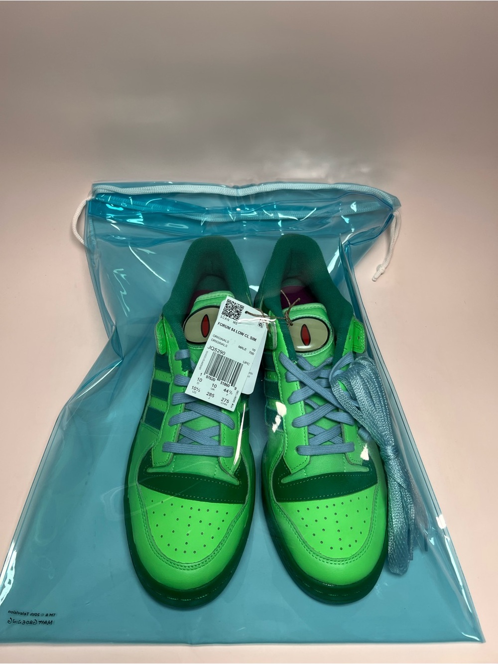adidas The Simpsons x Forum Low Treehouse of Horror JQ5290 Men Size 10.5 New
